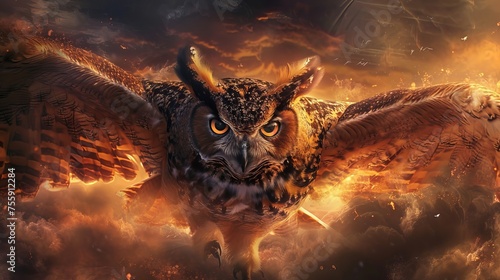 Enigmatic Owls: Captivating Images of Nocturnal Predators © luckynicky25