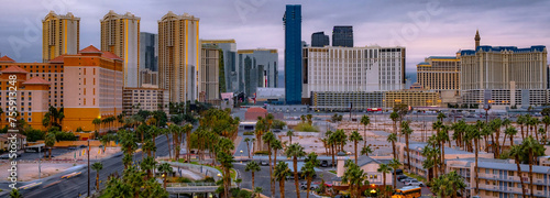 Vegas Nights: 4K Ultra HD Image of Moody Cityscape on the Strip in Las Vegas