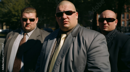 The boss of the Russian mafia with friendsin the 90s. Сrime bosses. Bandits, Crime, rackets, robberies