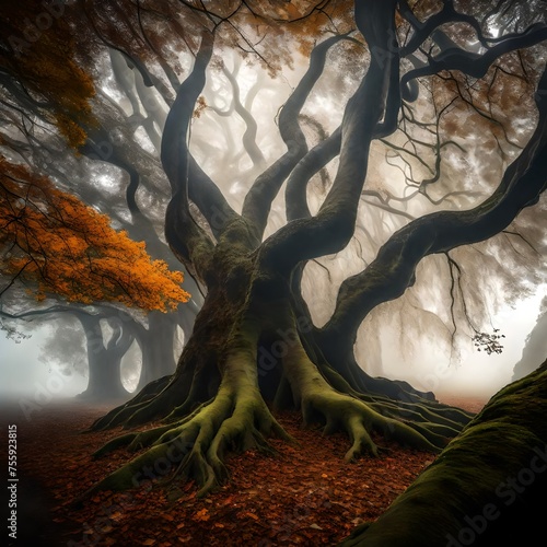 tree in the woods © Shakeel