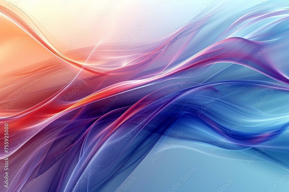 Abstract smooth wavy. Luxury art. Generate Ai Abstract smooth wavy. Luxury art. Generate Ai
