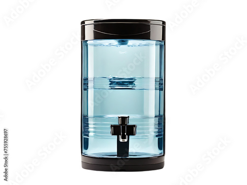 water purifier isolated on transparent background photo