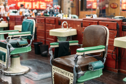 Classic Barbershop Chair 1