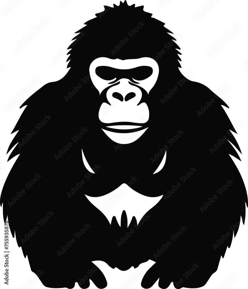 ape silhouette