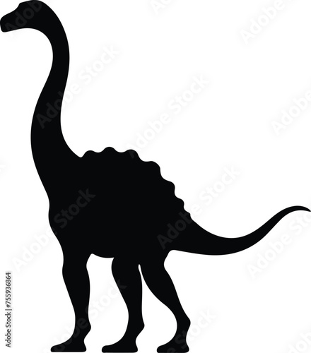 Apatosaurus silhouette