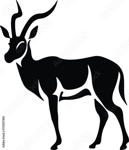 antelope silhouette