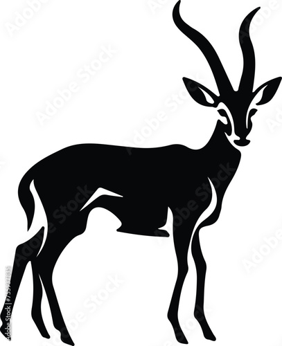 antelope silhouette
