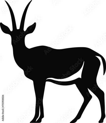 antelope silhouette
