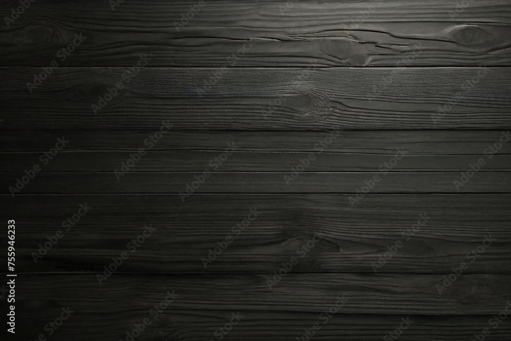 Naklejka premium black and dark wood wall wooden plank board texture background with structures with structures