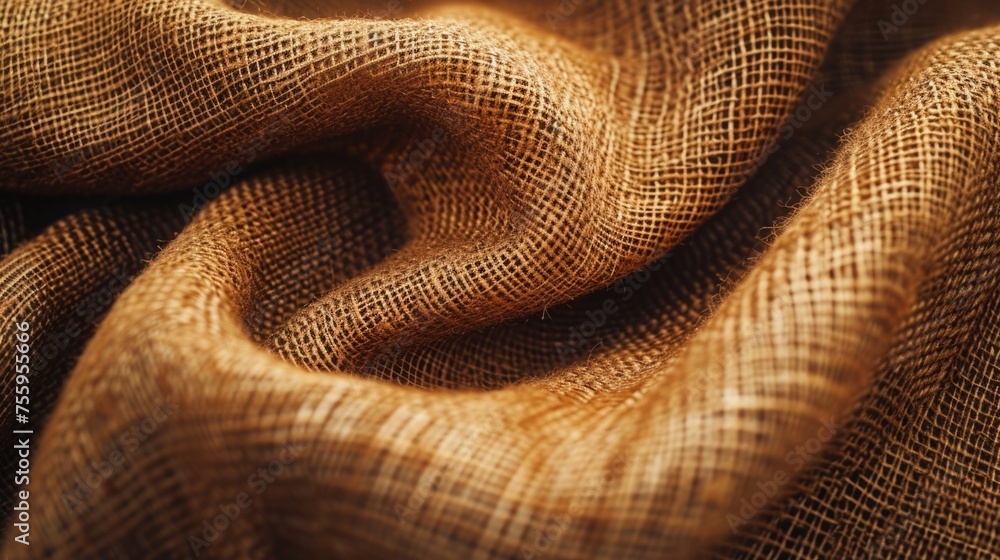 A macro perspective of a fabric in a natural, hypothetical Earthy Brown, emphasizing its texture and grounded color, covering the whole screen with its organic, fashionable feel A macro perspective of a fabric in a natural, hypothetical Earthy Brown, emphasizing its texture and grounded color, covering the whole screen with its organic, fashionable feel
