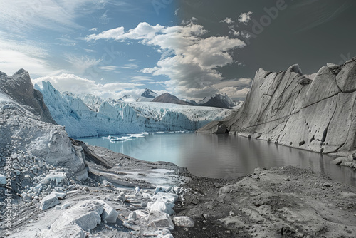 Glacier Transformation Contrast © spyrakot