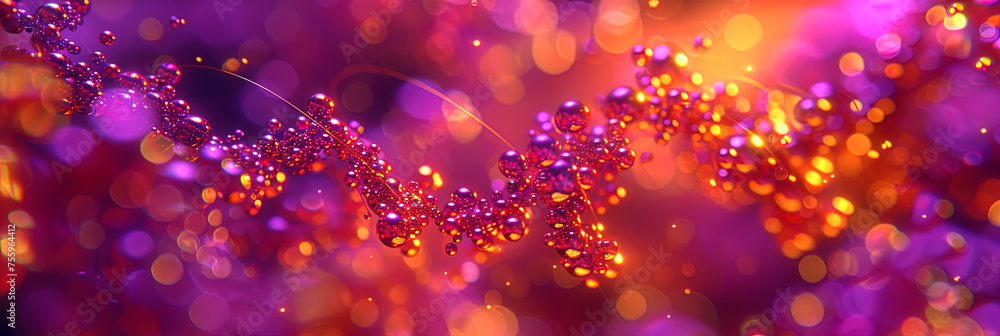 Detailed view of a vibrant purple and orange background Detailed view of a vibrant purple and orange background