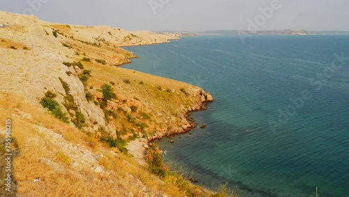 Croatian coast on Adriatic Sea