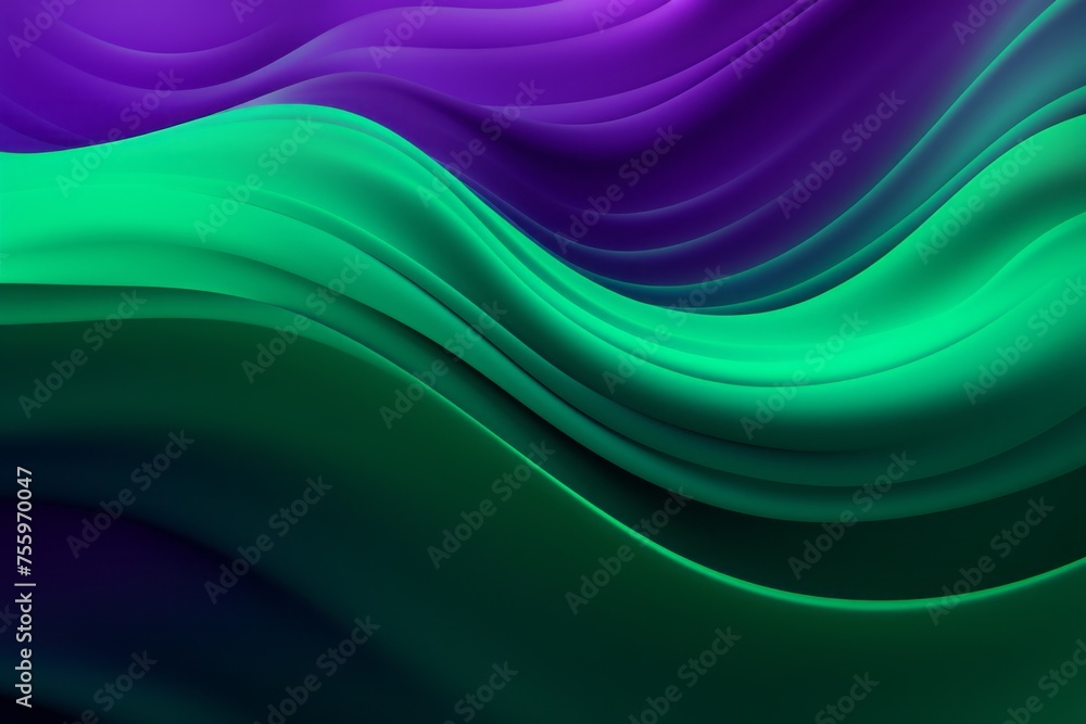 A bold green and purple background with gradients A bold green and purple background with gradients