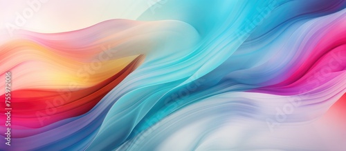 Wallpaper Mural Multicolored Blurred Bright Texture for Brand Book. Torontodigital.ca