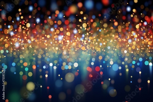 Festive bokeh patterns for celebrations