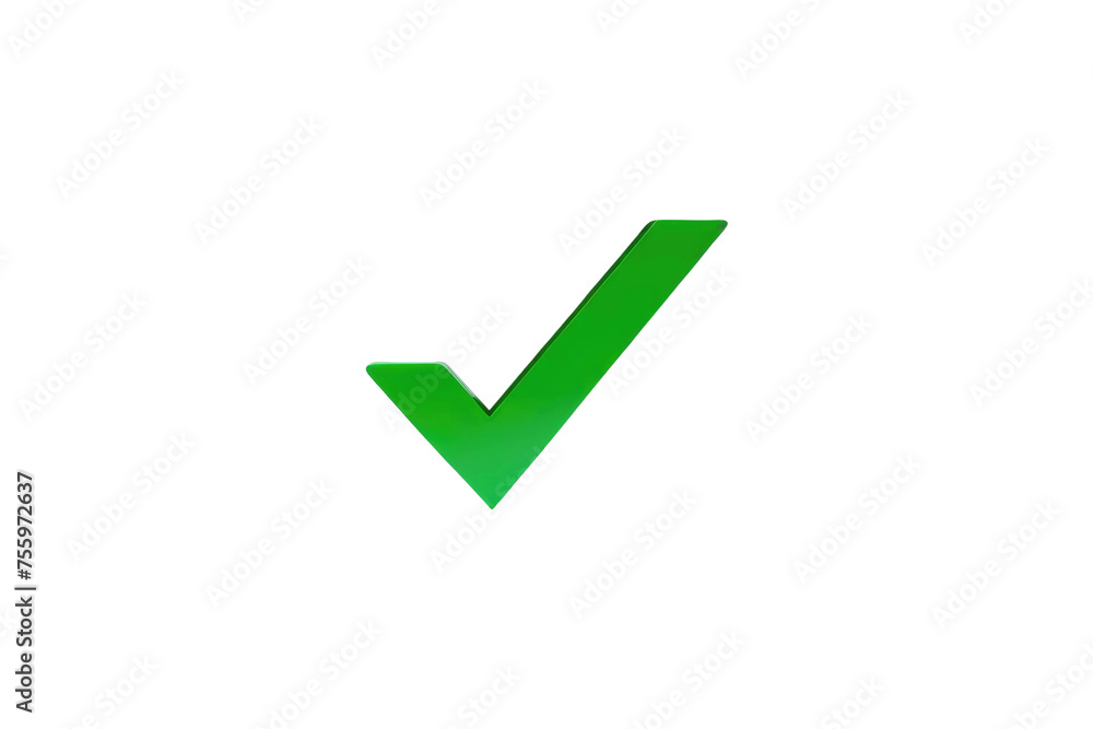 Single green checkmark, full body, crisp isolation against a pure white backdrop, high quality stock photo, clean lines, minimalistic, studio lighting, sharp focus, highly detailed, ultra clear Single green checkmark, full body, crisp isolation against a pure white backdrop, high quality stock photo, clean lines, minimalistic, studio lighting, sharp focus, highly detailed, ultra clear