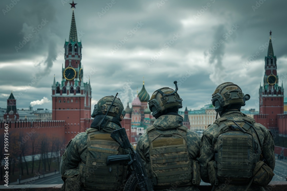 Soldiers standing in formation next to each other. Soldiers standing in formation next to each other.