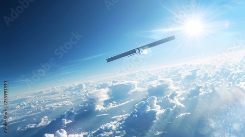 High-altitude pseudo-satellite (HAPS) system for global internet coverage and Earth observation