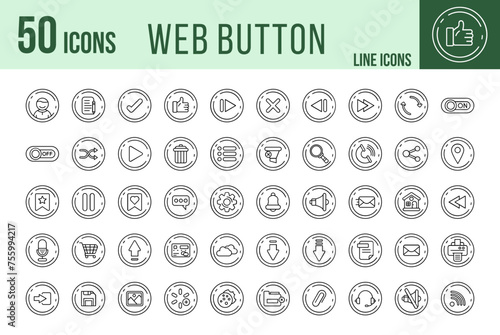Web Buttons Icon Sets