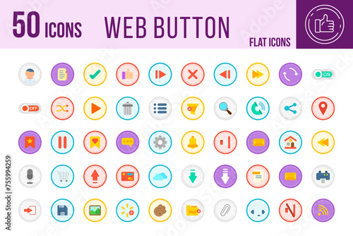 Web Buttons Icon Sets