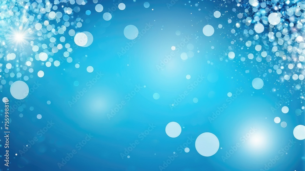 Abstract wallpaper featuring circle bokeh with a smooth blur effect in light blue, background filled with shiny, blurry light sparkles creating a texture suitable for seasonal events like Christmas Abstract wallpaper featuring circle bokeh with a smooth blur effect in light blue, background filled with shiny, blurry light sparkles creating a texture suitable for seasonal events like Christmas
