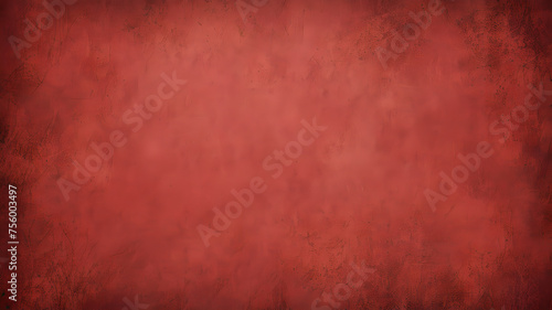Red Christmas background with vintage texture  abstract solid elegant textured paper design