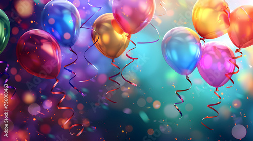 Party Background, Birthday Wallpaper, Celebration, Time to Party