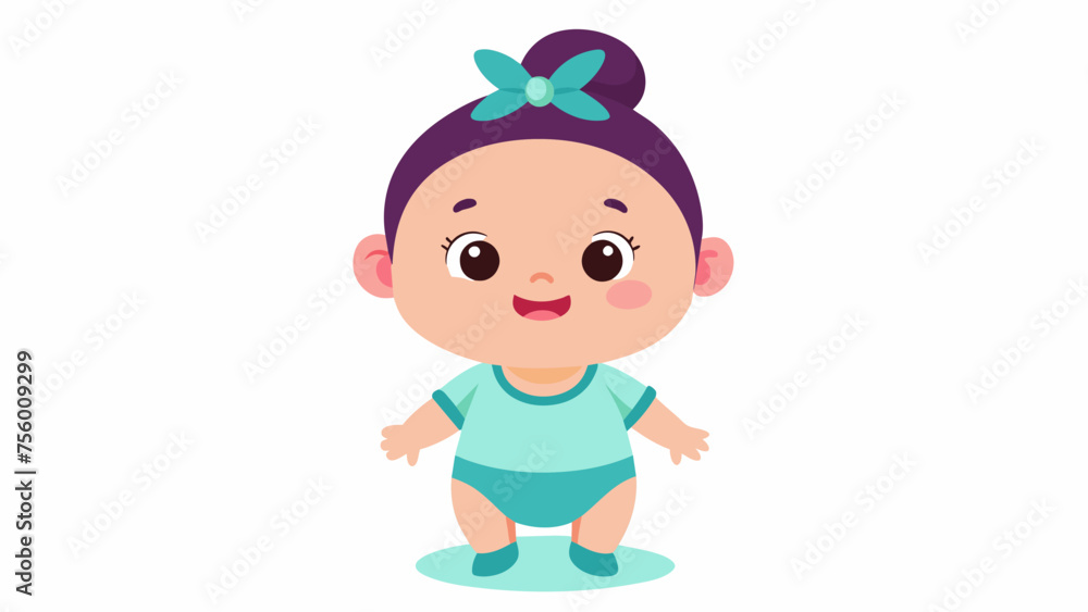 a beautiful baby cartoon vector and svg file a beautiful baby cartoon vector and svg file