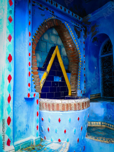 public drinking water fountain in Chefchaouen Morocco © Abdul Rahman