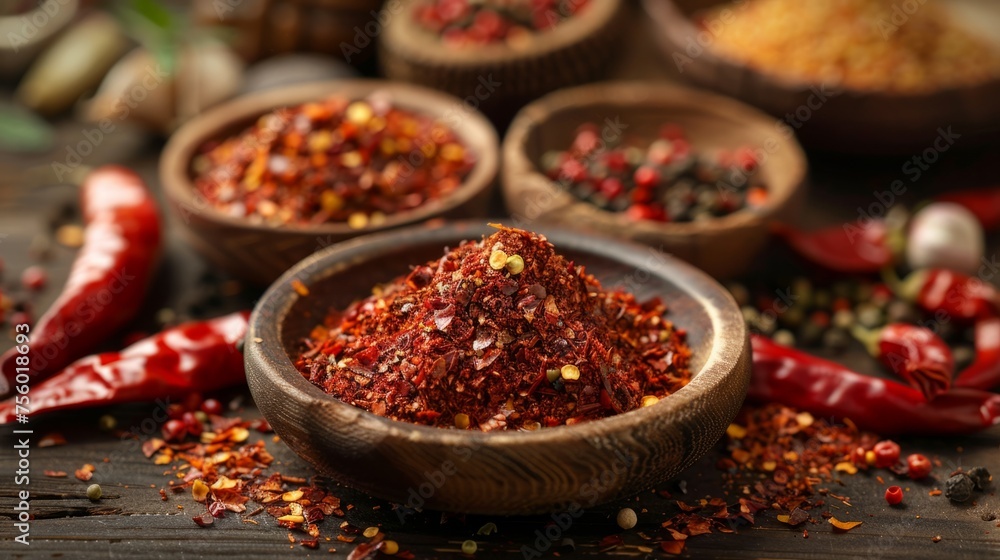 chili Adds heat and a characteristic flavor to dishes. It is commonly ground into foods for seasoning. generative ai chili Adds heat and a characteristic flavor to dishes. It is commonly ground into foods for seasoning. generative ai