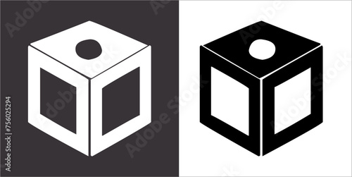 Illustration vector graphics of billiard icon