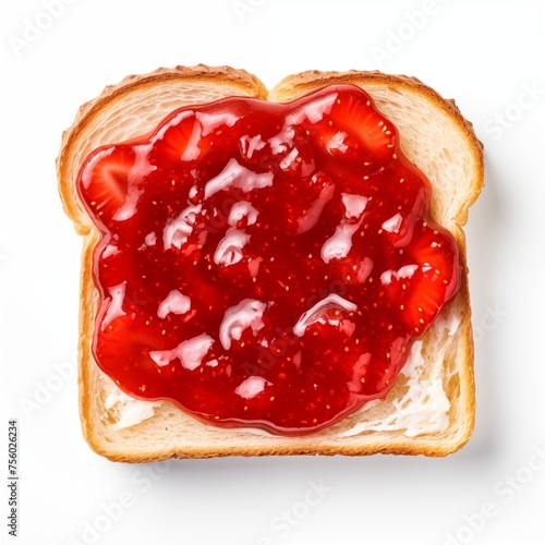 Bread with jam