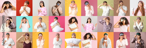 Collage of different people...