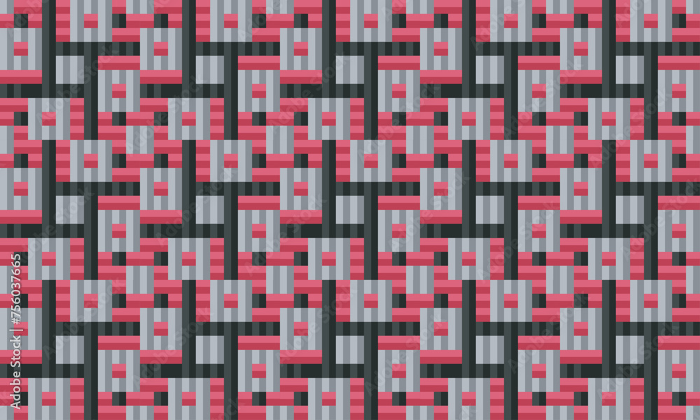 Seamless traditional woven pattern called Anyaman
Seamless traditional woven pattern called Anyaman