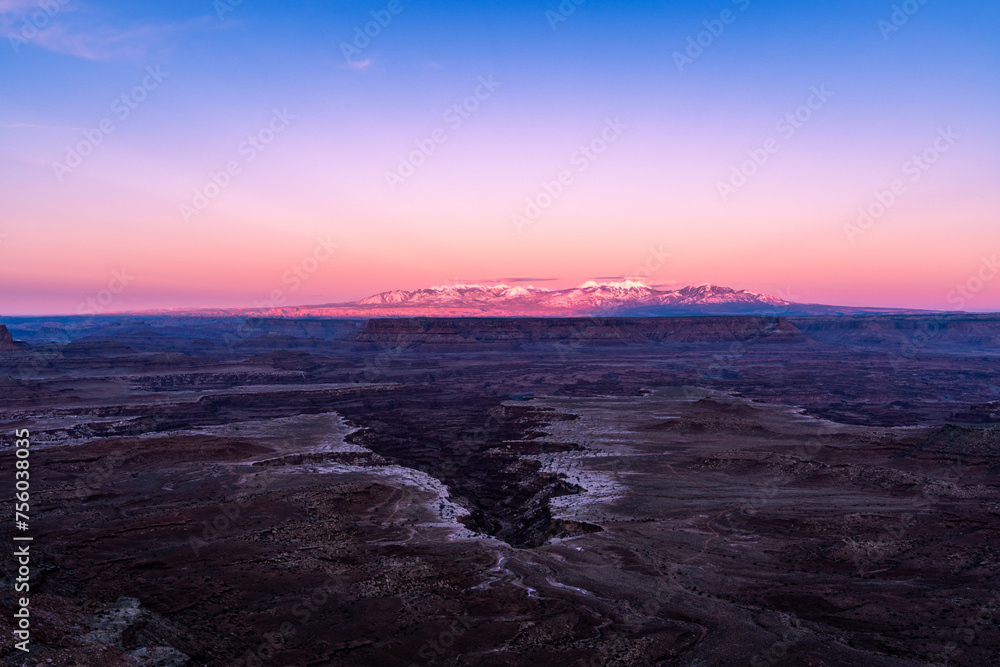 Sunset at Canyonland National Park
