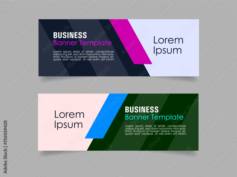 Creative corporate business marketing social media banner post template, Promotional banner for social media post, web banner and flyer, Sale banner for web and social media template