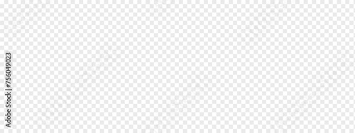 Transparent background texture for photo or graphic elements. Checkered PNG transparency effect. Checkerboard with white and grey squares. Pixel wallpaper. Vector illustration.