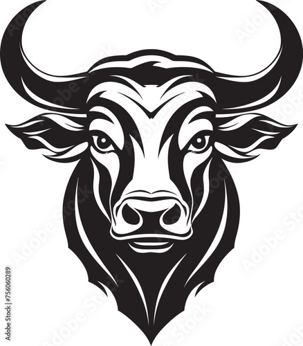 Cartoon Bull Blitz Full Body Vector Icon Whimsical Whiskers Bull Vector Emblem