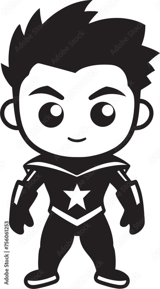 Lil Legend Cute Superhero Vector Logo Cape Cutie Adorable Hero Icon Design Lil Legend Cute Superhero Vector Logo Cape Cutie Adorable Hero Icon Design