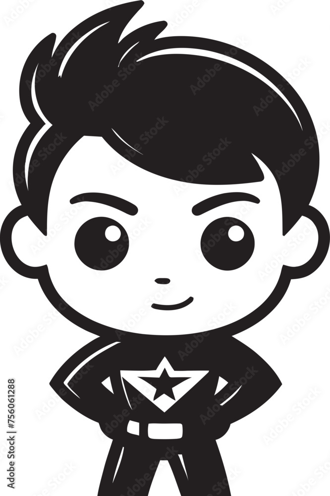Super Snuggle Adorable Superhero Logo Mighty Mite Cute Superhero Vector Design Super Snuggle Adorable Superhero Logo Mighty Mite Cute Superhero Vector Design