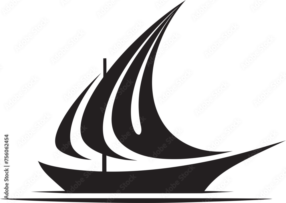 Pint Size Prowess Vector Logo of Minimal Boat Barely a Breeze Minimalist Boat Emblem Pint Size Prowess Vector Logo of Minimal Boat Barely a Breeze Minimalist Boat Emblem