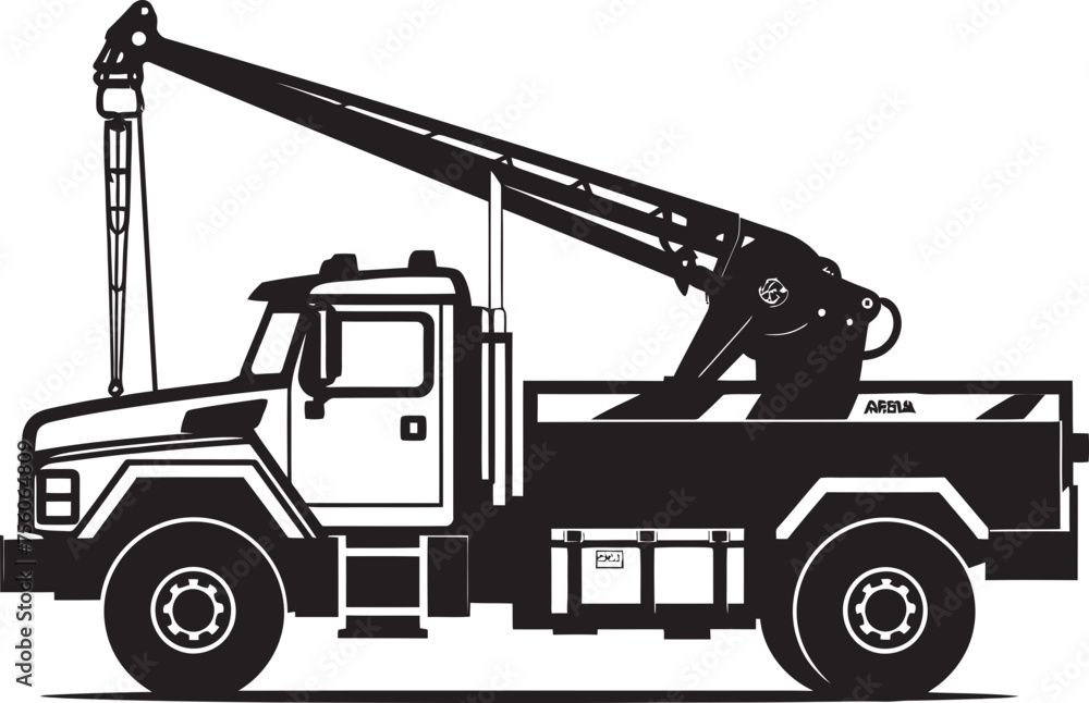 Lift Logic Truck Crane Icon Symbol CraneCraft Sturdy Truck Crane Logo Emblem Lift Logic Truck Crane Icon Symbol CraneCraft Sturdy Truck Crane Logo Emblem