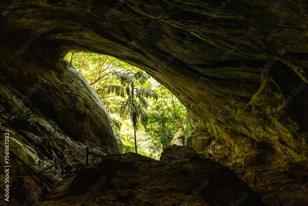 Entrance to the Ravana Cave in Ella, Badulla District of Uva Province, Sri Lanka Entrance to the Ravana Cave in Ella, Badulla District of Uva Province, Sri Lanka