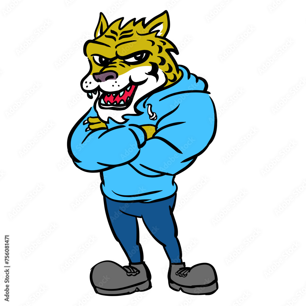 Tiger Mascot vector illustration