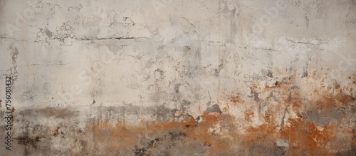 An artistic close up of a concrete wall with peeling paint  showcasing the unique textures and colors found in building materials and urban landscapes