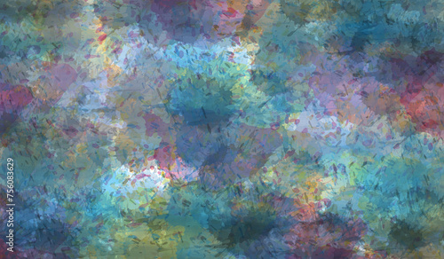 textura de acuarela abstracta,  azul, turquesa, lila, pasteles, grunge,  variopinto, salpicadura, manchar, salpicar, mezclada,  © ILLART  