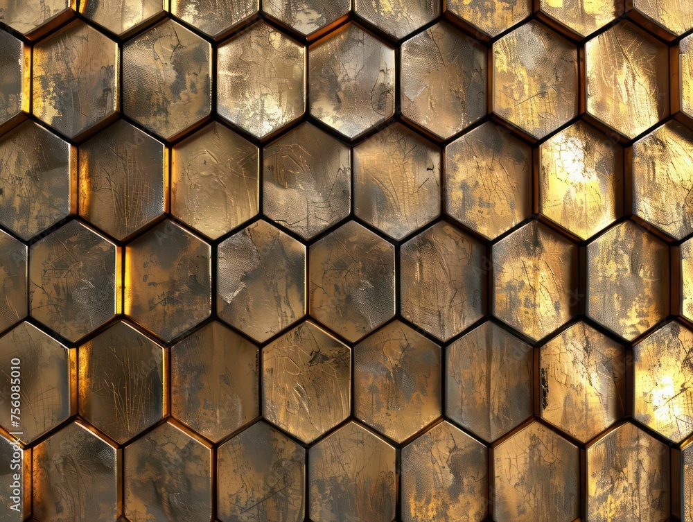 gold honeycomb pattern gold honeycomb pattern