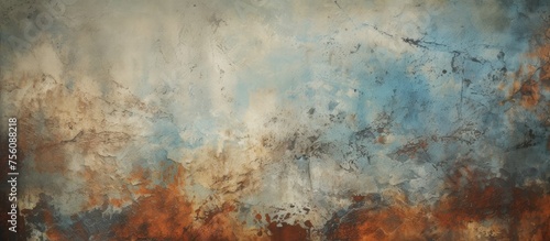This artwork beautifully captures the natural landscape of a forest fire with its tints and shades, resembling a cumulus pattern in the sky. The use of peach tones adds an artistic touch