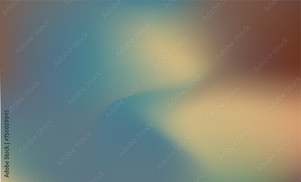 Naklejka premium Vector illustration of a mesh gradient background